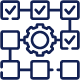 Testing and quality control icon